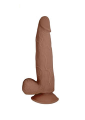 Love shop Realcocks Bendable Dildo Thin Tip 8in caramel