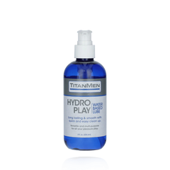 TitanMen Hydro Play Water Based Glide Lubricant 8oz