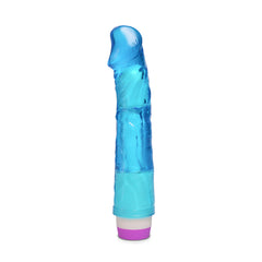Wild Ride Dildo 7" with vibrator Blue