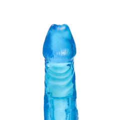 Wild Ride Dildo 7" with vibrator Blue