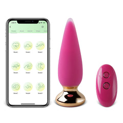 Vibrating Anal Plug with remote