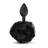 Silicone Bunny Butt Plug black