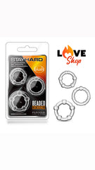 Stay Hard Clear Rings