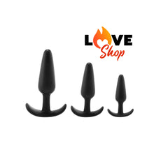 Smooth Anal Plugs Trainer set