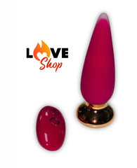 Vibrating Anal Plug with remote