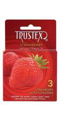 Trustex Strawberry 3pk
