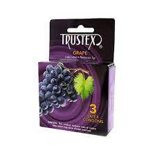 Trustex Grape 3pk