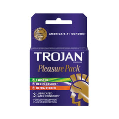Trojan Pleasure Pack 3pk
